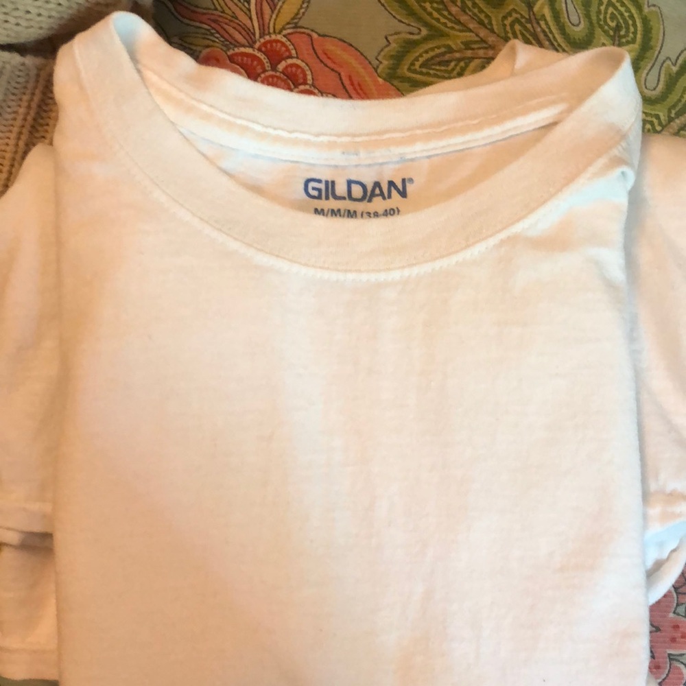SOLD!!!❤️3 for $10❤️.   Plain white t shirts, 2